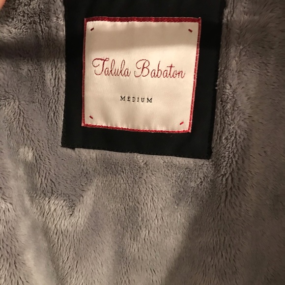 Talula Babaton (Aritzia) Jacket with faux fur - Picture 3 of 9
